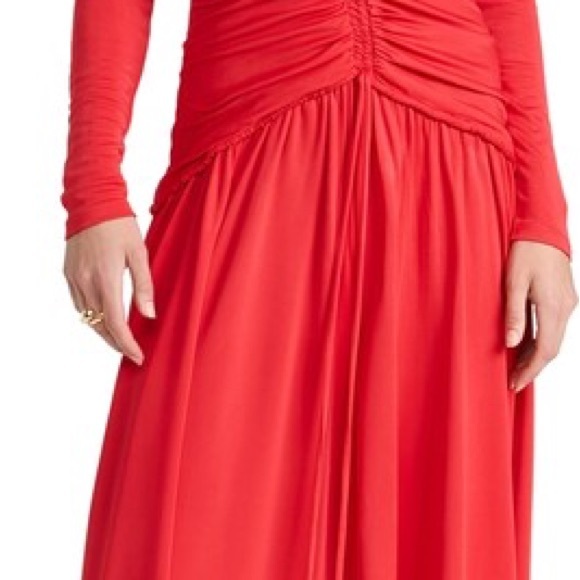 Farm Rio Ruched V-Neck Dress - Picture 2 of 7